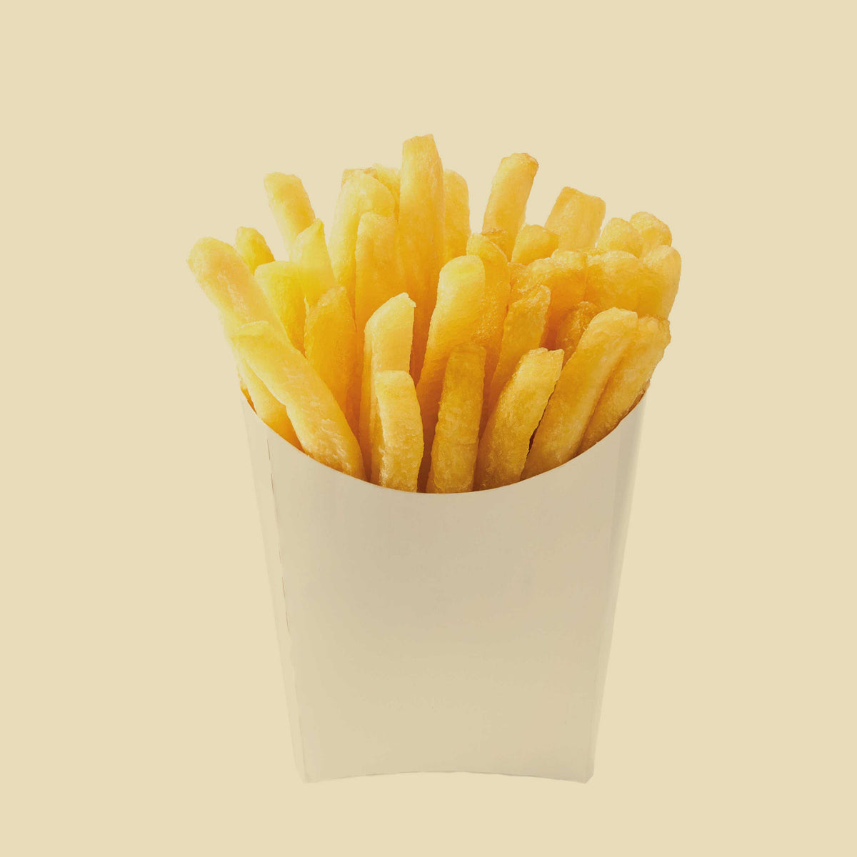 Knusprige Pommes mit goldgelber Farbe – ideal gewürzt mit dem SPINTZ Pommes Salz
